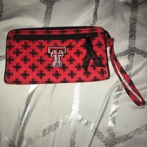 Texas tech Vera Bradley wristlet